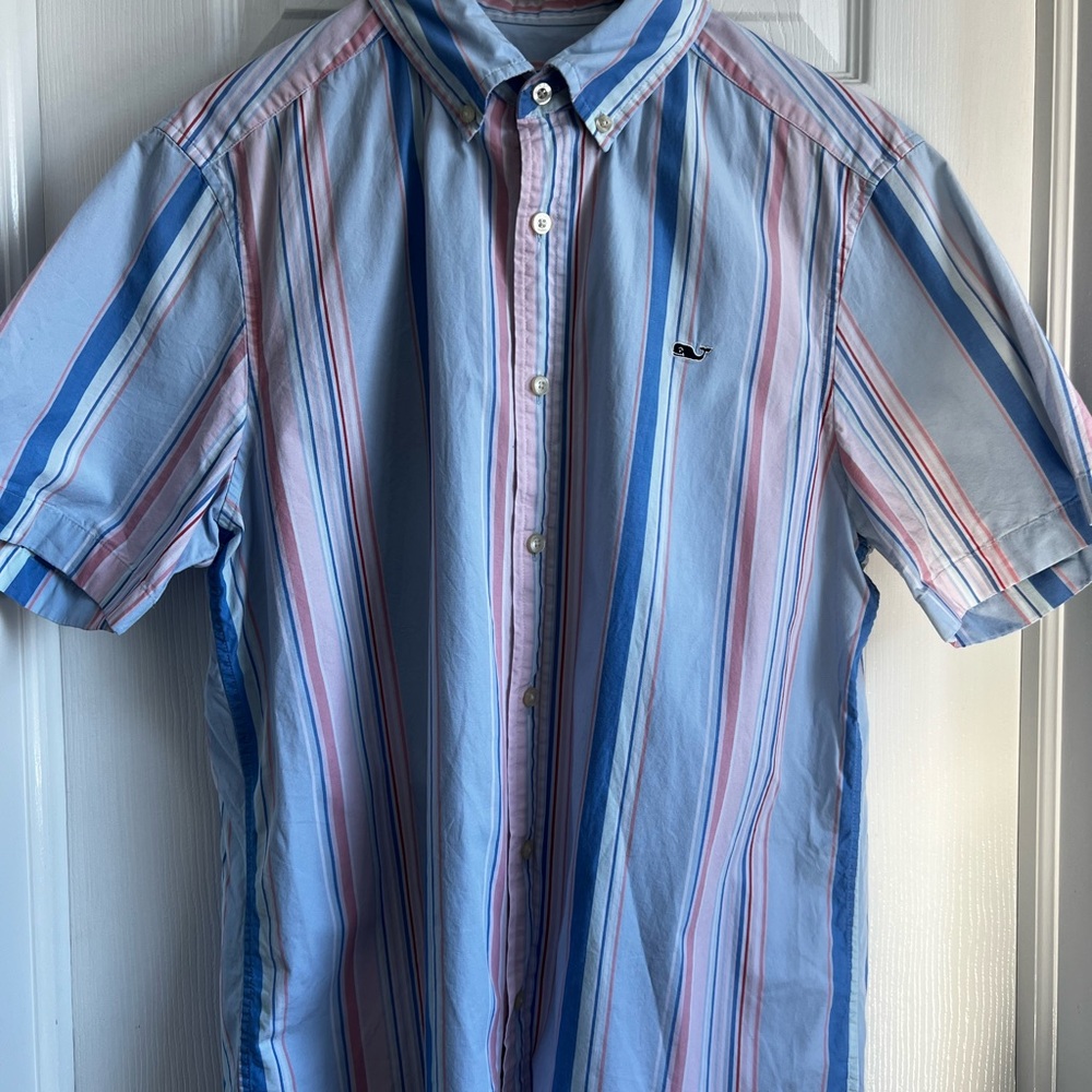 Vineyard Vines Multicolor Striped Button Down Shirt